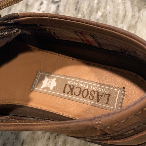 LASOKI European leather men’s shoes Size 39 NWT - Picture 9 of 10